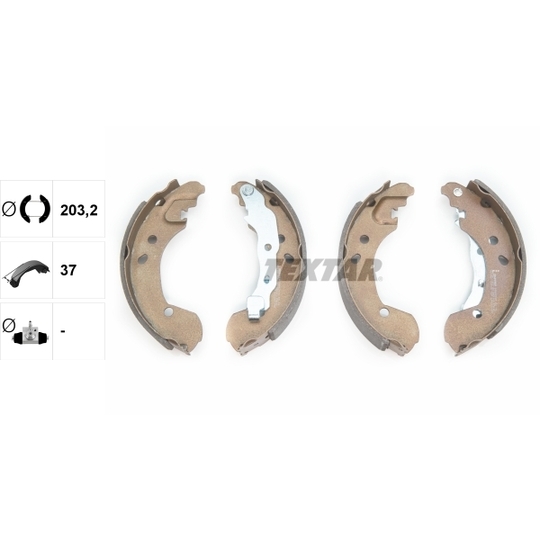 91062600 - Brake Shoe Set 