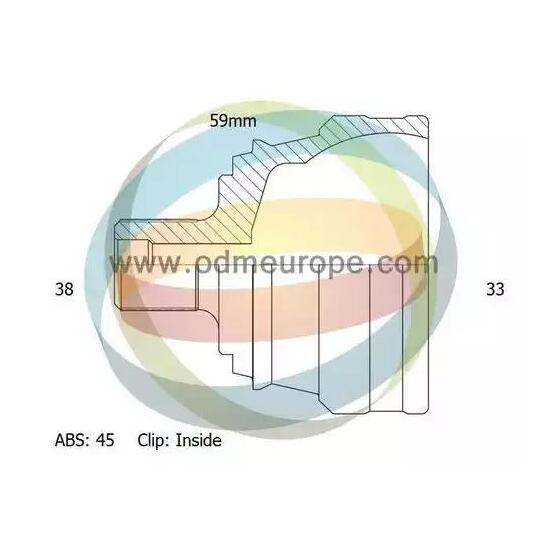 12-211450 - Joint Kit, drive shaft 