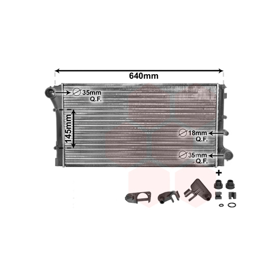 17002292 - Radiator, engine cooling 
