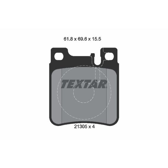 2130504 - Brake Pad Set, disc brake 