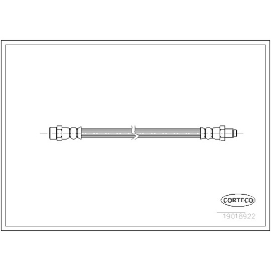 19018922 - Brake Hose 