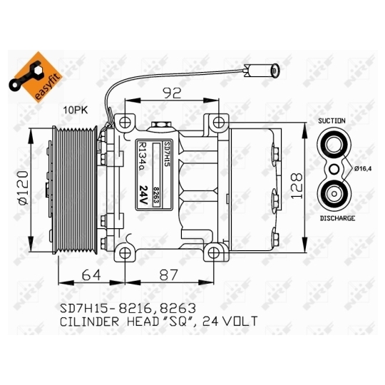 32709G - Compressor, air conditioning 