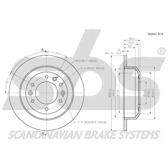 1815203525 - Brake Disc 
