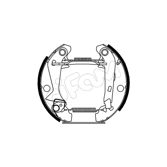 151-044 - Brake Shoe Set 