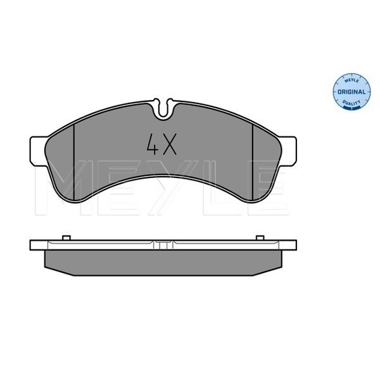 025 292 3122 - Brake Pad Set, disc brake 