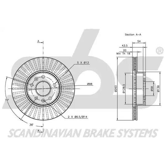 1815201906 - Brake Disc 