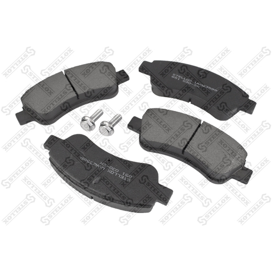 851 030-SX - Brake Pad Set, disc brake 