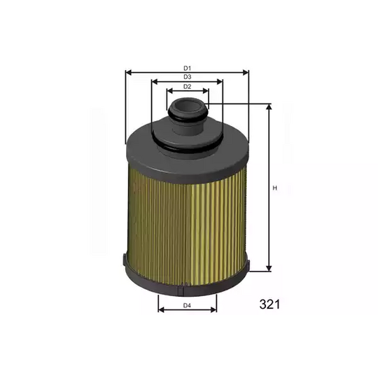 L114 - Oil filter 