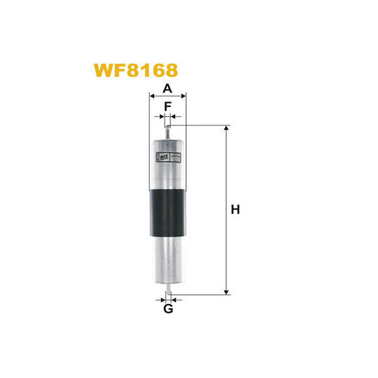 WF8168 - Fuel filter 