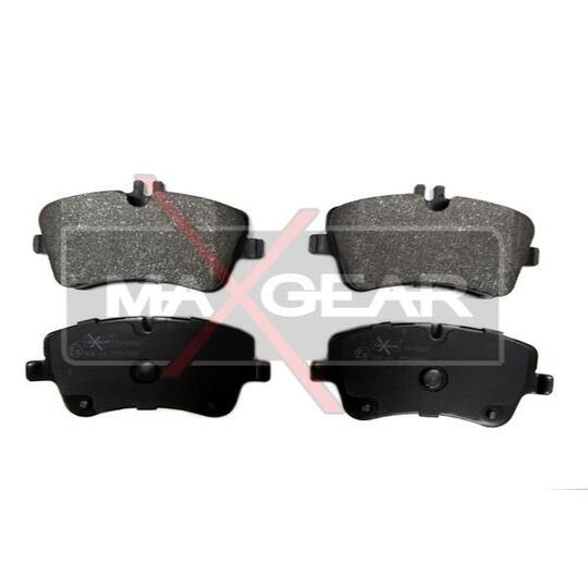 19-0561 - Brake Pad Set, disc brake 