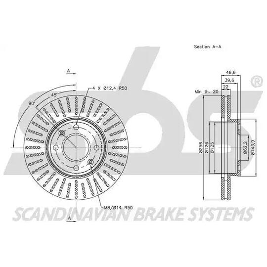 1815203523 - Brake Disc 