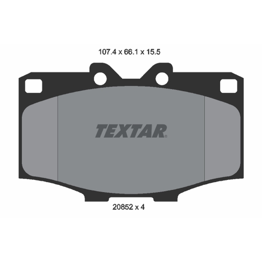 2085201 - Brake Pad Set, disc brake 