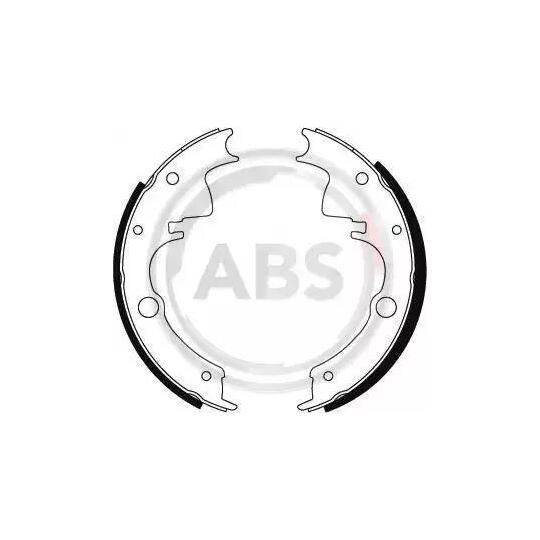 8751 - Brake Shoe Set 