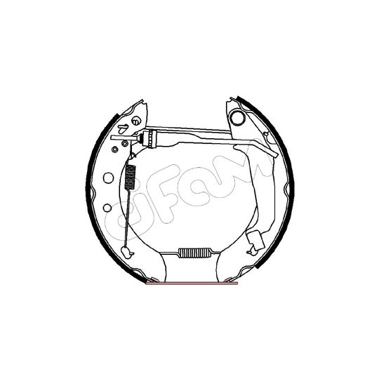 151-174 - Brake Shoe Set 