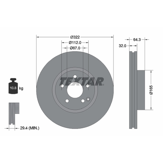 92163503 - Brake Disc 