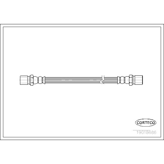 19018686 - Brake Hose 