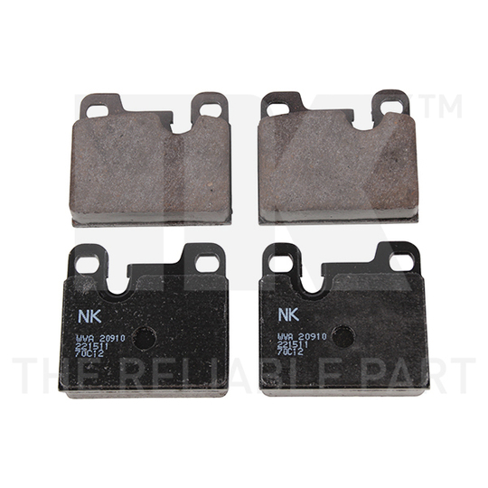 221511 - Brake Pad Set, disc brake 