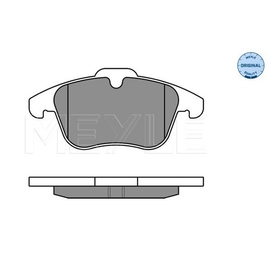 025 243 3218 - Brake Pad Set, disc brake 