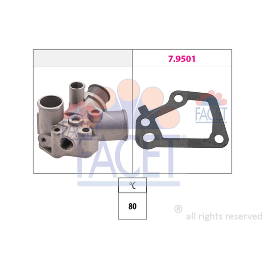 7.8144 - Thermostat, coolant 