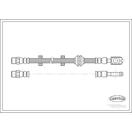 19032465 - Brake Hose 