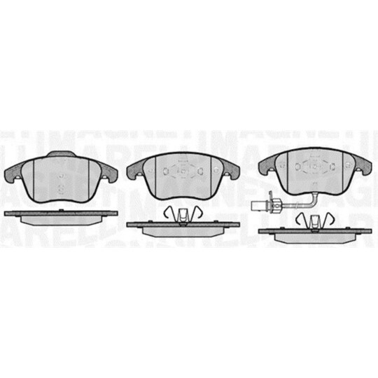 363916060139 - Brake Pad Set, disc brake 