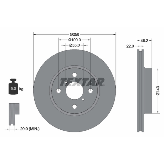 92164200 - Brake Disc 