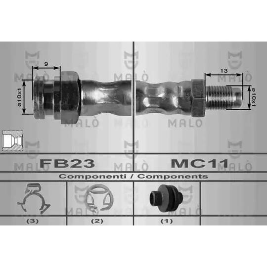 8415 - Brake Hose 