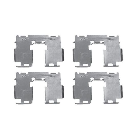 1 987 474 472 - Accessory Kit, disc brake pad 