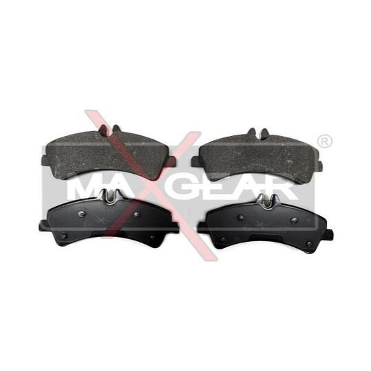 19-0670 - Brake Pad Set, disc brake 