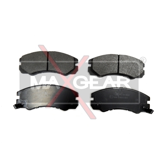 19-0581 - Brake Pad Set, disc brake 