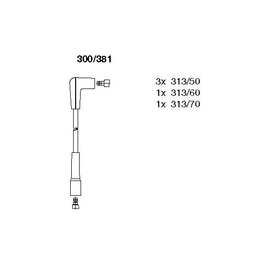 300/381 - Ignition Cable Kit 