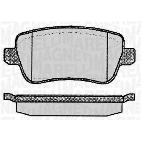 363916060225 - Brake Pad Set, disc brake 