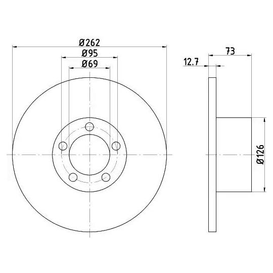 92009400 - Brake Disc 