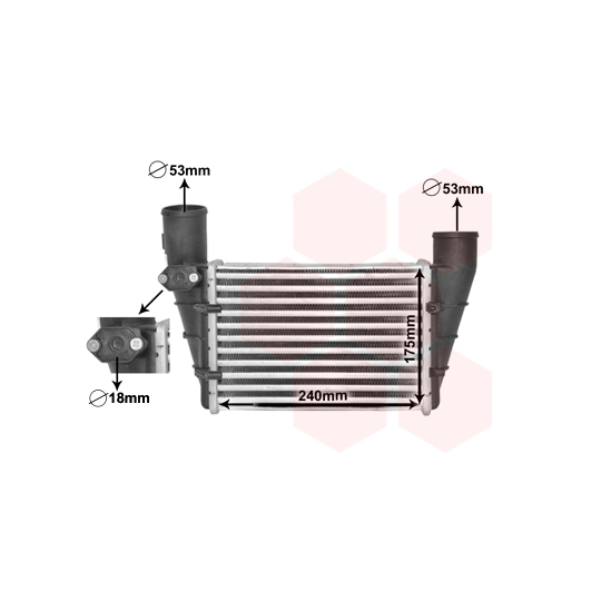 03004112 - Intercooler, charger 