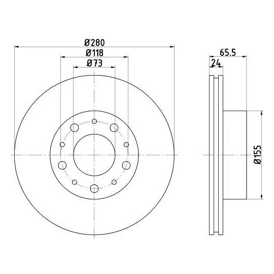 92116600 - Brake Disc 