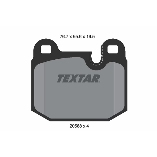 2058805 - Brake Pad Set, disc brake 