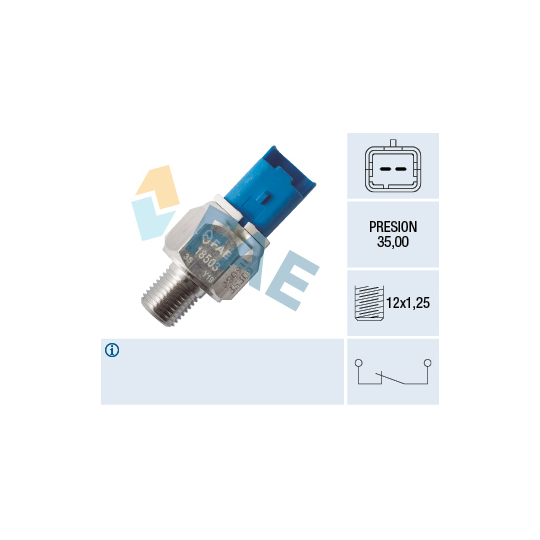 18503 - Sensor, oljetryck 