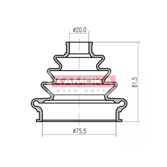 1146632 - Bellow, driveshaft 