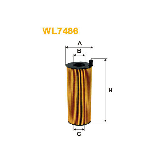 WL7486 - Oil filter 
