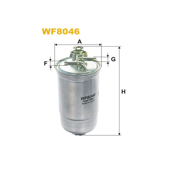 WF8046 - Polttoainesuodatin 