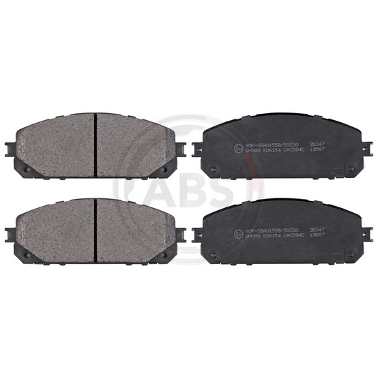 35047 - Brake Pad Set, disc brake 