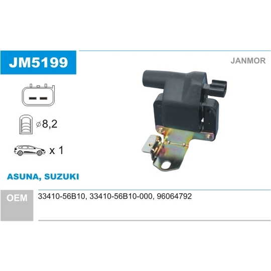 JM5199 - Ignition coil 