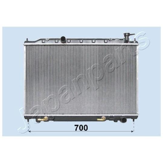 RDA213050 - Radiator, engine cooling 