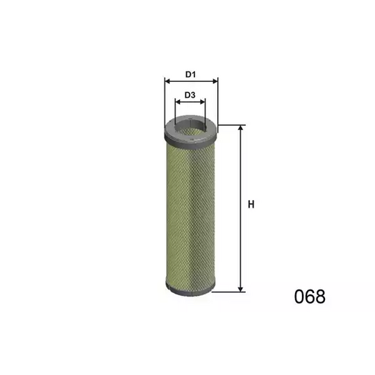 RM996 - Secondary Air Filter 