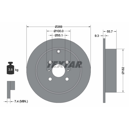 92126203 - Brake Disc 