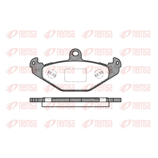 0345.20 - Brake Pad Set, disc brake 