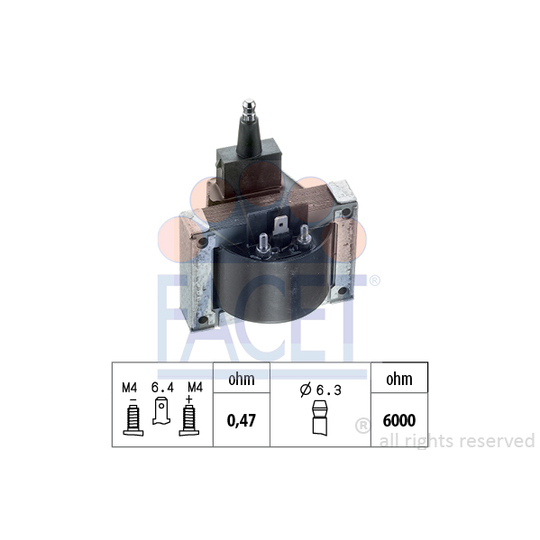 9.6007 - Ignition coil 