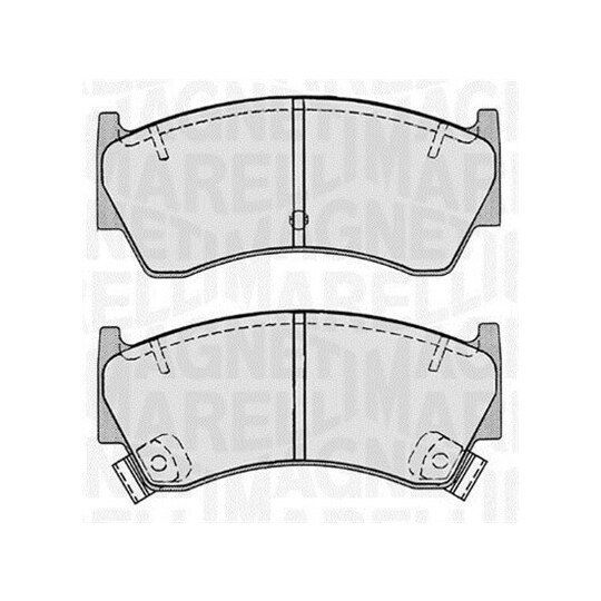 363916060518 - Brake Pad Set, disc brake 