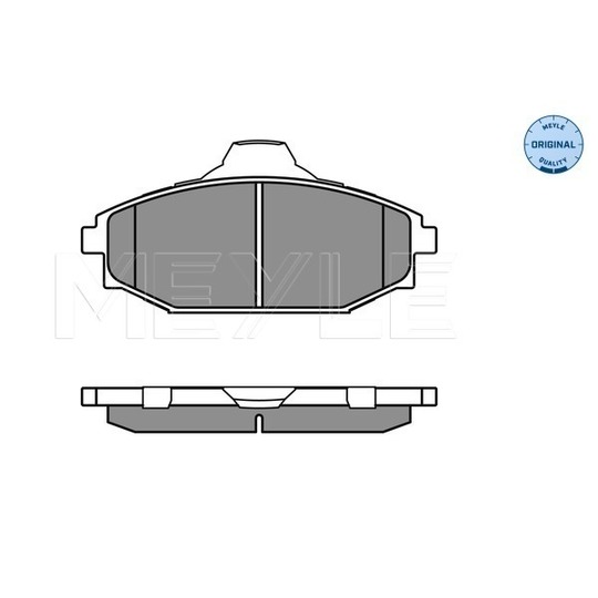 025 235 1816/W - Brake Pad Set, disc brake 