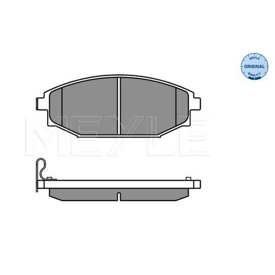 025 235 1816/W - Brake Pad Set, disc brake 